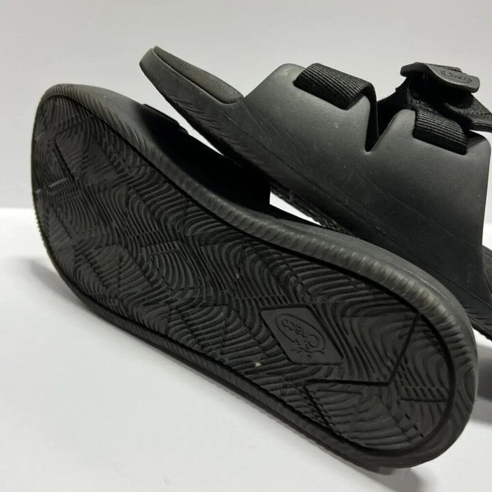 Chaco Men's Chillos Slide Sandal Black Size 12 M